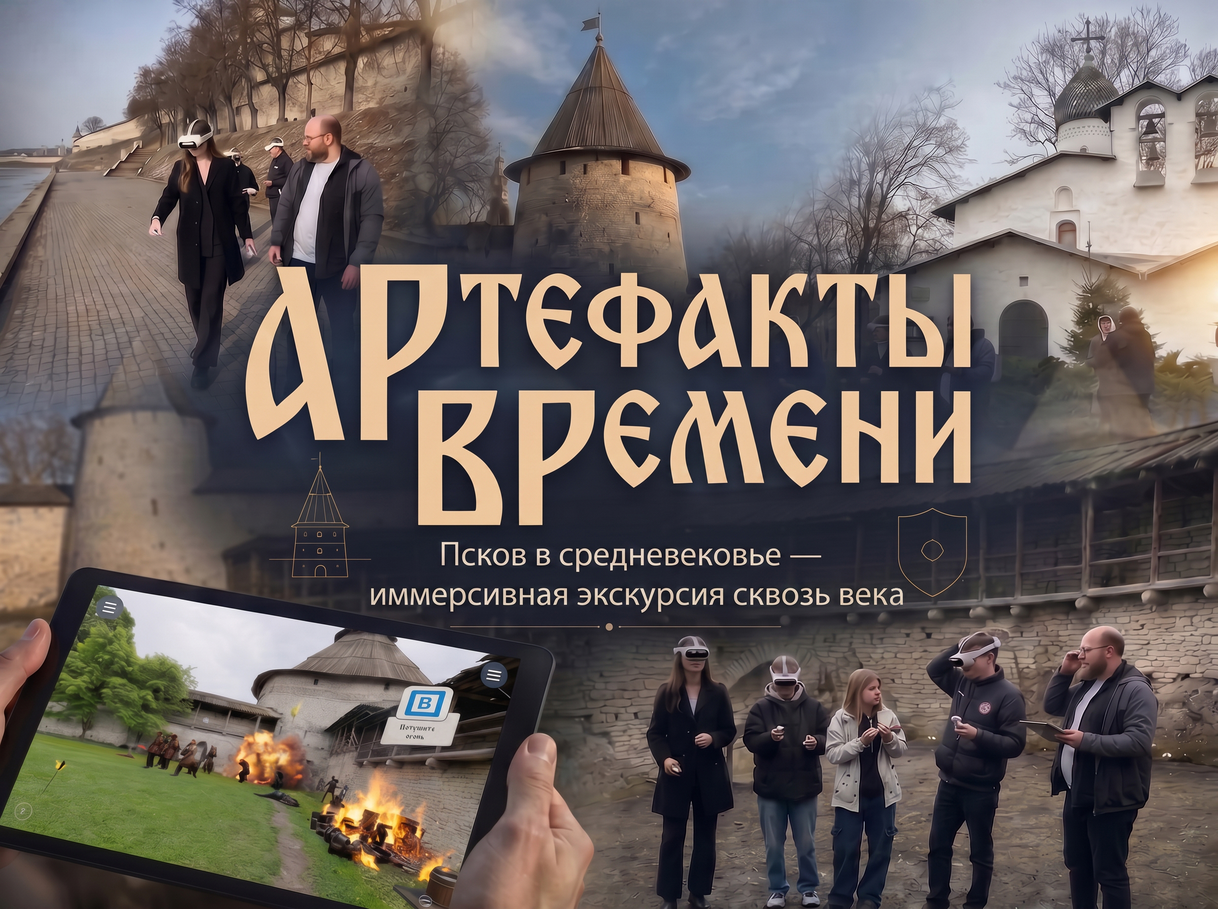 АРтефакты ВРемени: Псков в средневековье — иммерсивный тур