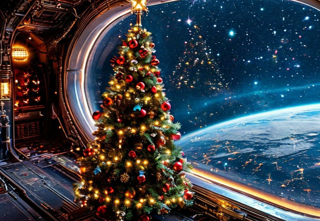 Космическое шоу на МКС