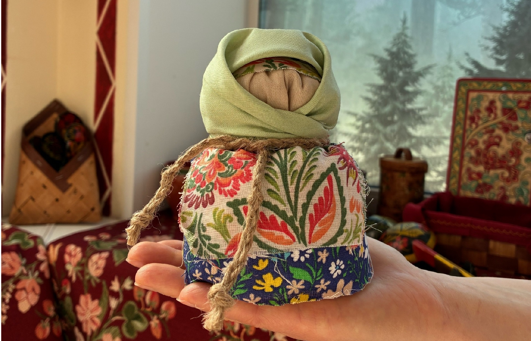 Кукла Крупеничка — хранительница достатка